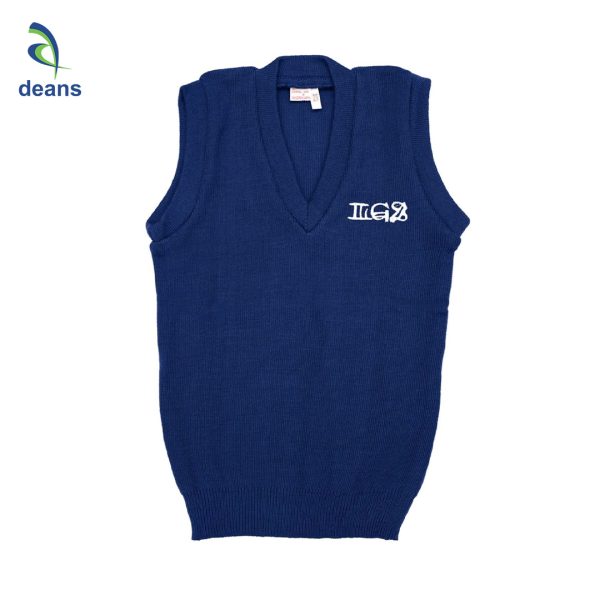 LGS LandMark Navy Blue Sleeveless Sweater