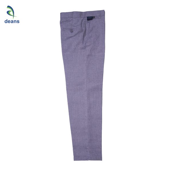 Formal Grey pants for belts