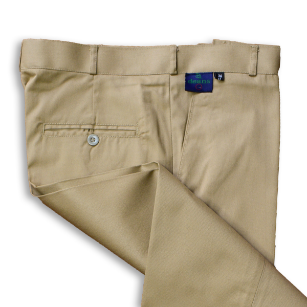 Shaukat Khanam Lab Khaki Formal Pant - Boy