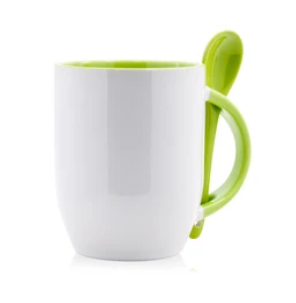 Customized Mugs-Plan White- Magic Mug-Glitter Mug-Patch Mug-Mug with Spoon-Inner Colored Mug - Image 11