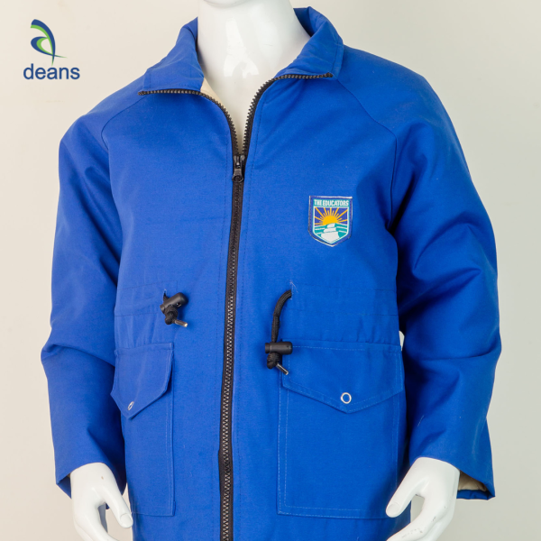 The Educator School Trendy Warm Fleece Zip-Up Jacket