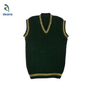 APS Green Sleeveless Sweater(Non-Returnable)