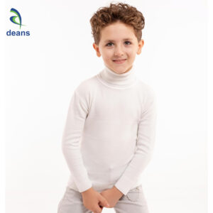 Best Quality High Necks for Girls and Boys - White, 20